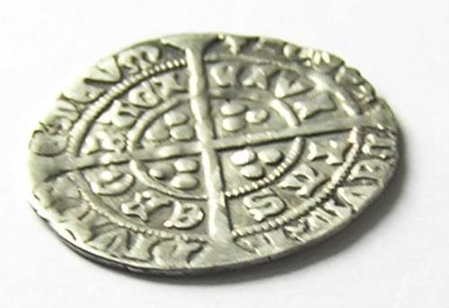 Medieval England silver groat of king Edward IV York
