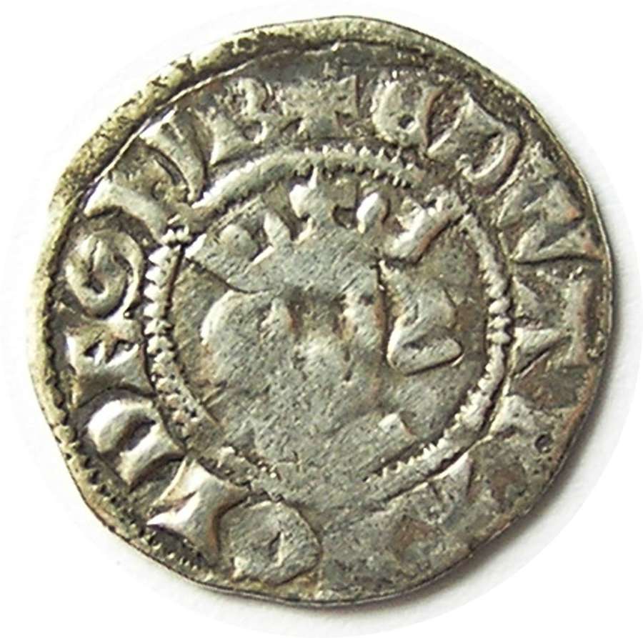 Medieval England King Edward Silver Penny class 10cf London