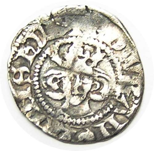Medieval England King Edward Silver Halfpenny class 3c-e Lincoln