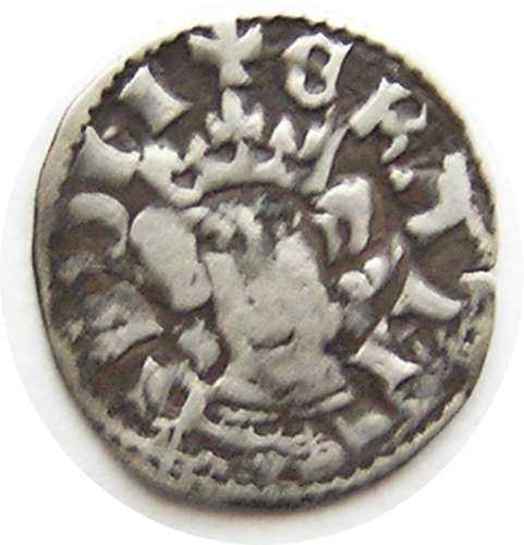 Medieval England King Edward Silver Farthing class 4de London