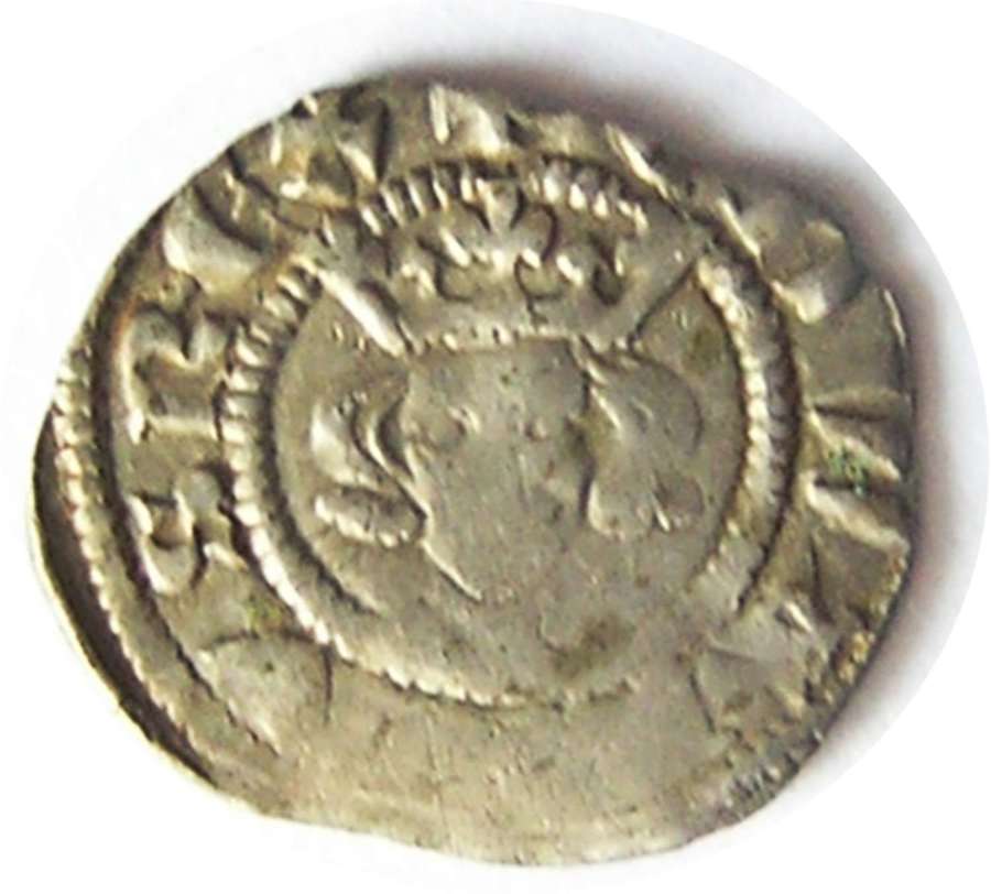 Medieval England King Edward Silver Farthing class 2 London