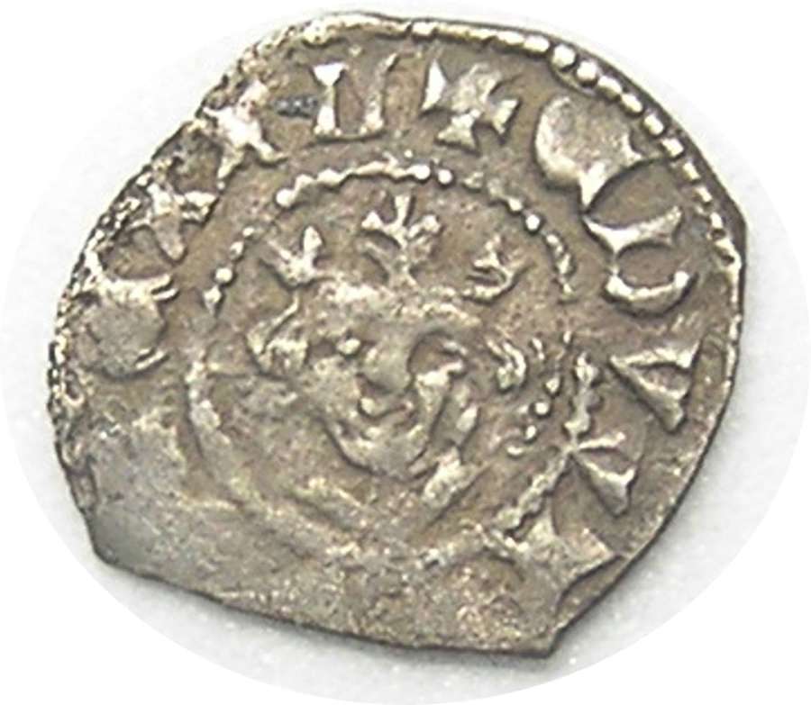 Medieval England King Edward II Silver Farthing class 10 London