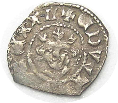 Medieval England King Edward II Silver Farthing class 10 London