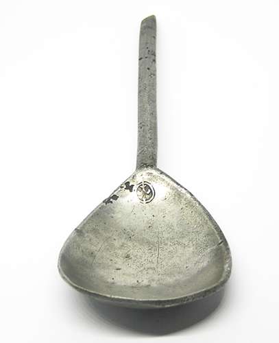Stuart period Slip-Top Pewter Spoon With Makers Mark