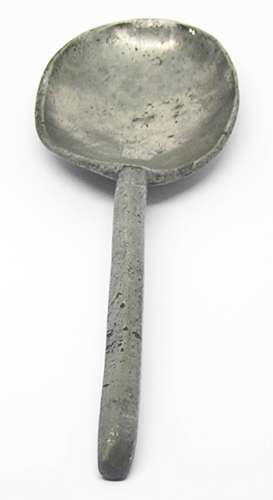 Stuart period Slip-Top Pewter Spoon With Makers Mark