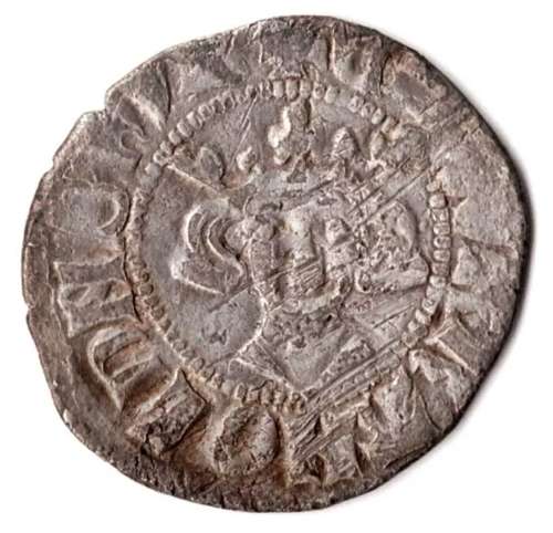 Medieval England King Edward II Silver Penny class 13 Bury St Edmunds
