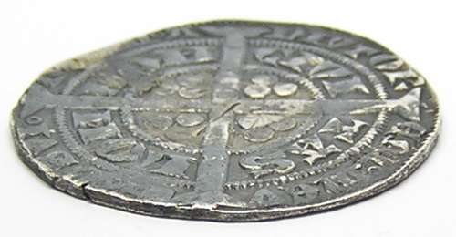 Medieval England silver Groat of king Edward III London