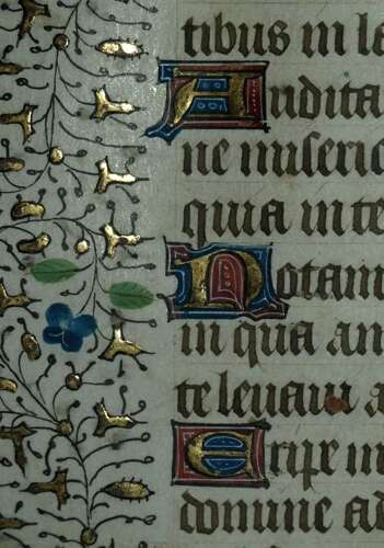 Workshop of the Bedford Master Psalm 143 Book of Hours Rouen