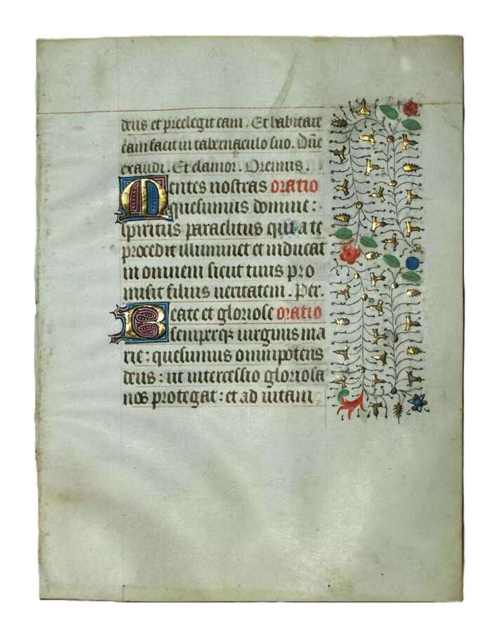 Workshop of the Bedford Master Book of Hours Missale Romanum Rouen