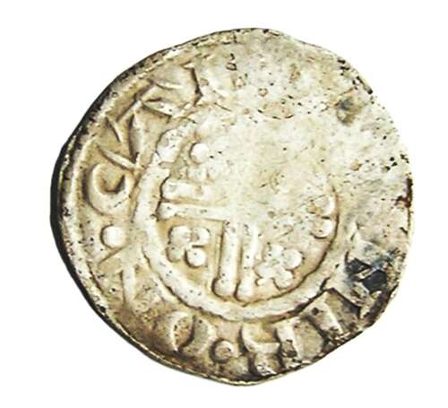 Medieval England King Richard Lionheart Silver Penny Canterbury