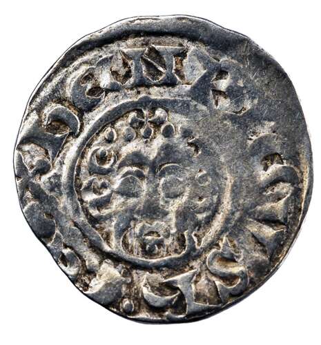 Medieval England King Henry III Silver Penny class 7a Canterbury