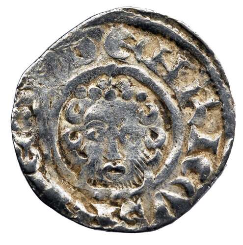 Medieval England King Henry III Silver Penny class 7b Canterbury