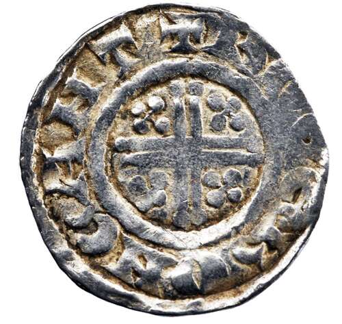 Medieval England King Henry III Silver Penny class 7b Canterbury