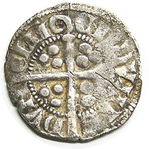 Medieval England King Edward II Silver Penny class 11 Durham Bishop Kellawe