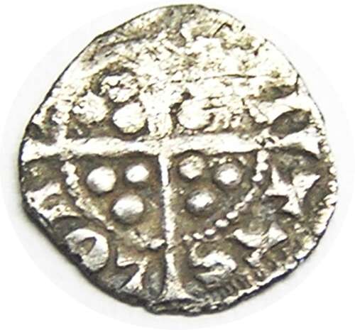 Medieval England King Edward II Silver Farthing class 10-11 London