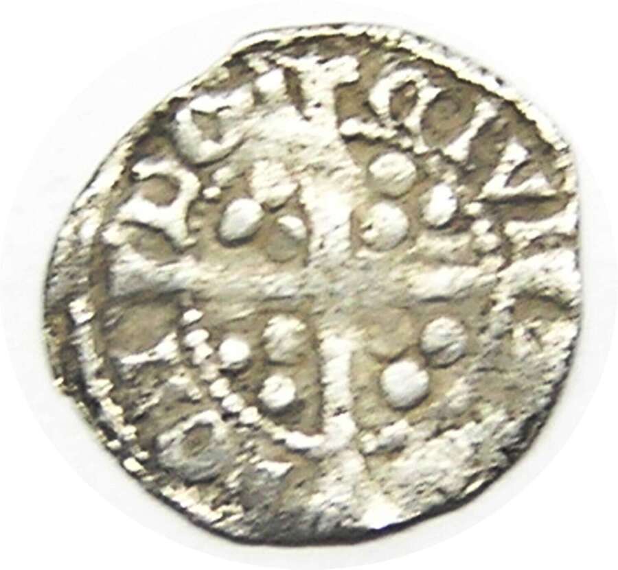Medieval England King Edward II Silver Farthing class 10 London