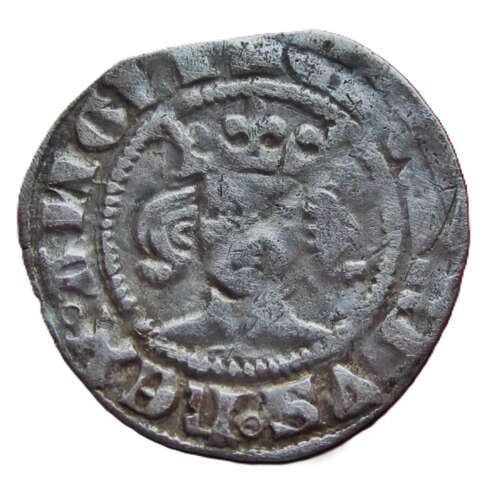Medieval England King Edward III Silver Penny London Series C