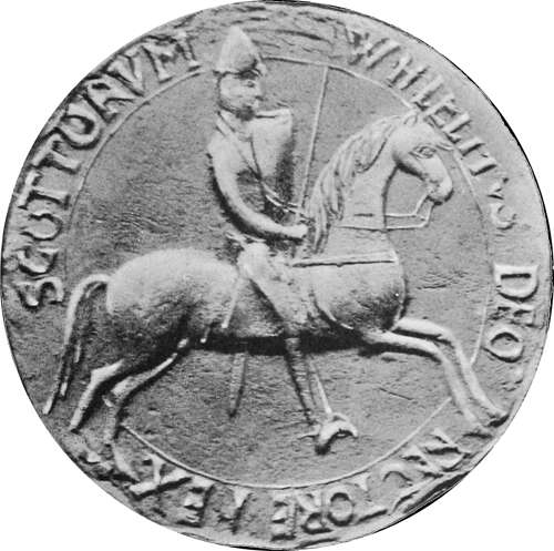 Medieval Scotland William the Lion silver farthing Roxburgh?