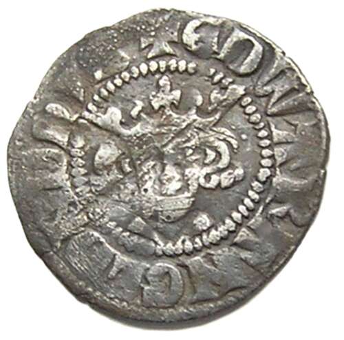 Medieval England King Edward Silver Penny class 4c London