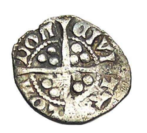 Medieval England King Edward II Silver Farthing class 10-11 London