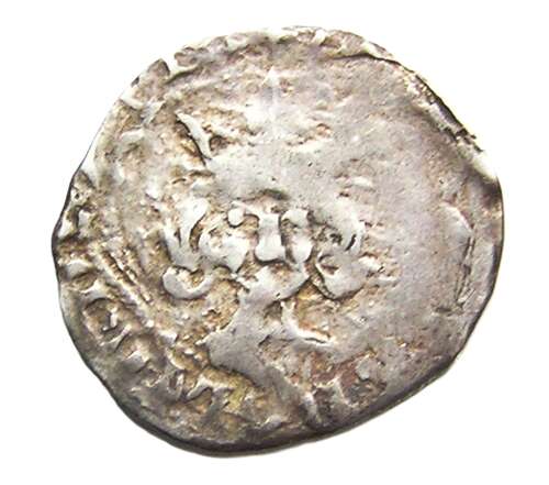 Medieval England silver penny of king Richard II York local dies
