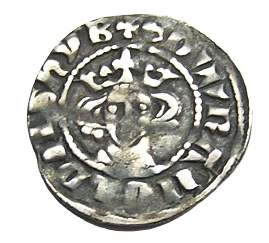 Medieval England King Edward Silver Penny class 2b London