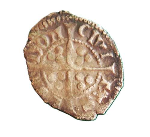 Medieval England King Edward II Silver Farthing class 10 London