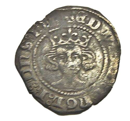 Medieval England King Edward III Silver Penny Treaty Period