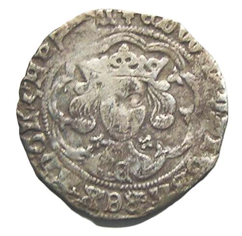 Medieval England silver groat of king Edward IV York