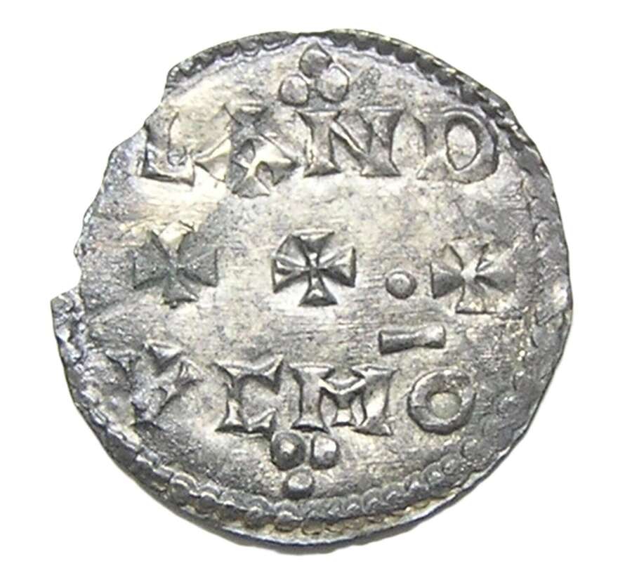 Anglo Saxon King Edward the Elder Two Line type Penny, Moneyer Landuc