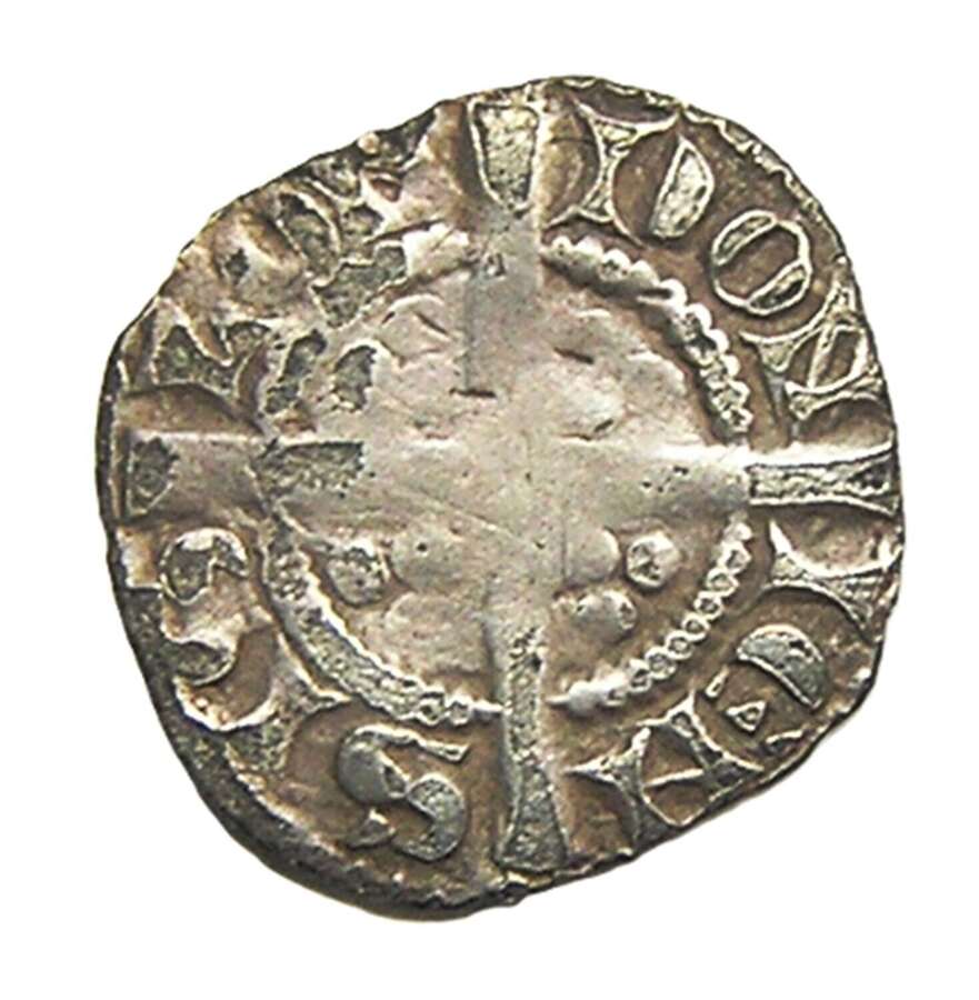 Medieval England King Edward Silver Farthing class 3g London