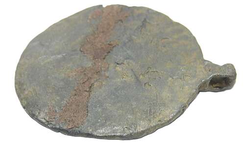 Medieval English lead seal ensign Knight Templar Standard London RARE