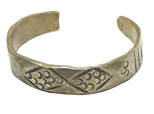Scandinavian Viking Silver Cuff Bracelet
