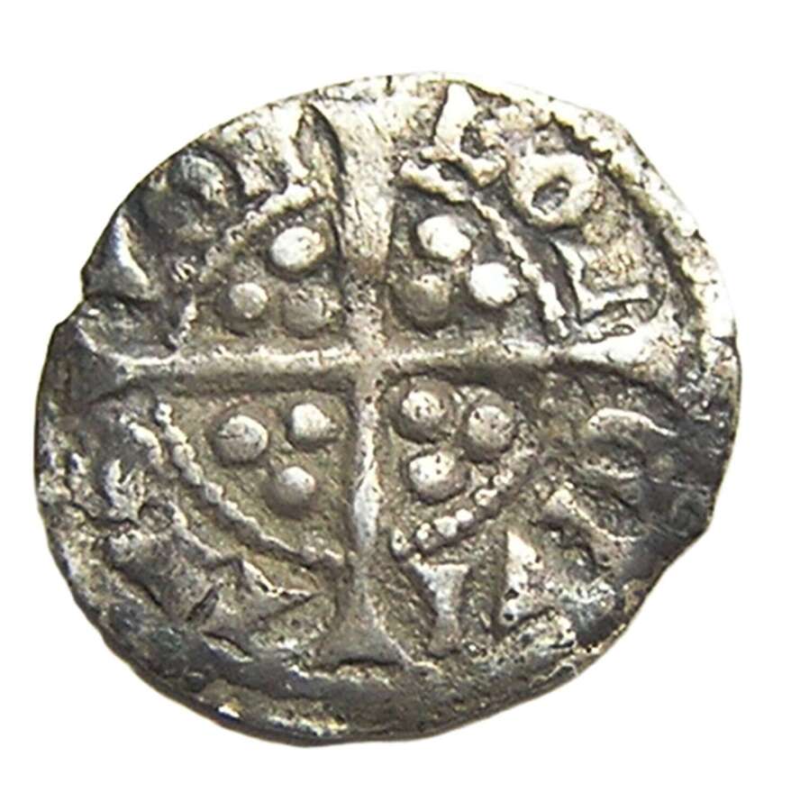 Medieval England King Edward II Silver Farthing class 10 London