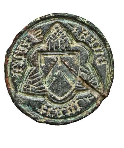 Medieval armorial seal of Teyes