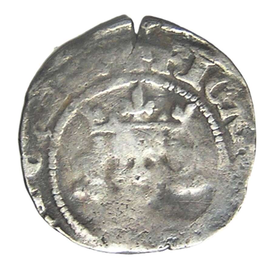 Medieval England silver penny of king Richard II York