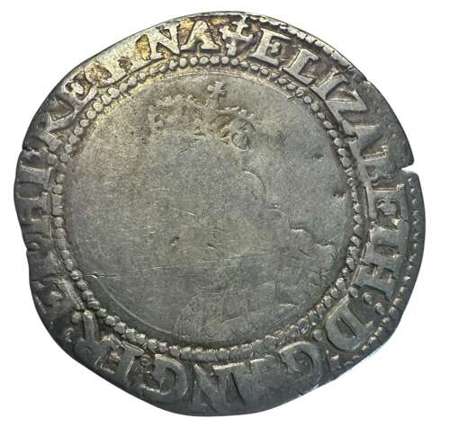 Elizabeth shilling Battle of Aylesbury Hoard #93