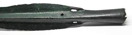 Middle Bronze Age basal-looped Spearhead (Taunton Phase) from Tal y Bont, Merioneth