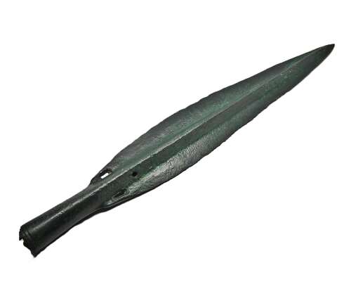 Middle Bronze Age basal-looped Spearhead (Taunton Phase) from Tal y Bont, Merioneth