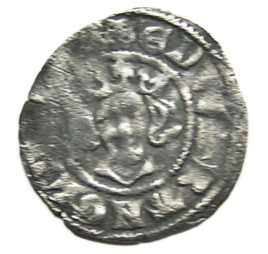 Medieval England King Edward Silver Penny Class 10c-f Durham Bishop Bec