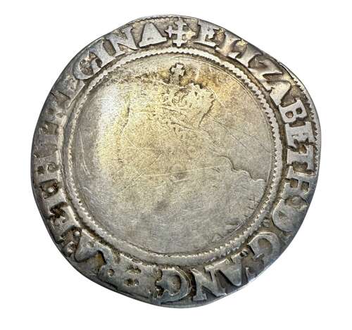 Elizabeth shilling Battle of Aylesbury Hoard #99