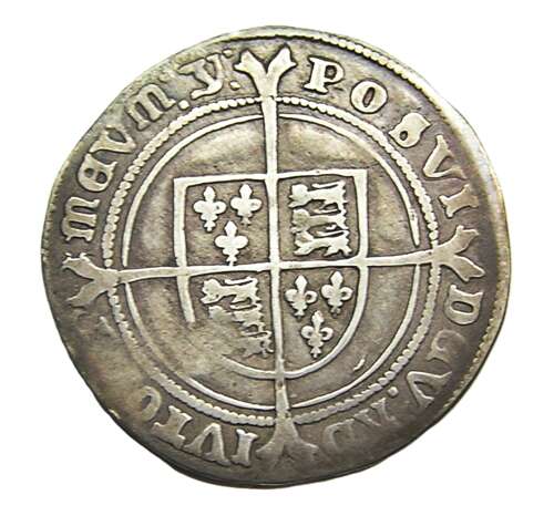 Tudor Shilling of King Edward VI Fine Silver Issue
