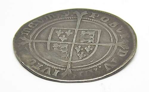 Tudor Shilling of King Edward VI Fine Silver Issue