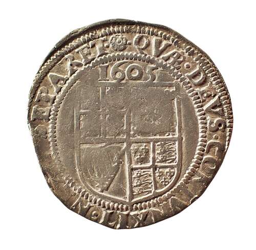 King James I Silver Sixpence (Gunpowder Plot)