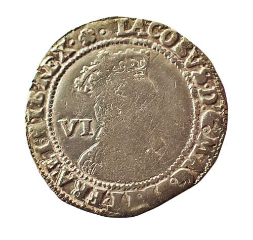 King James I Silver Sixpence (Gunpowder Plot)