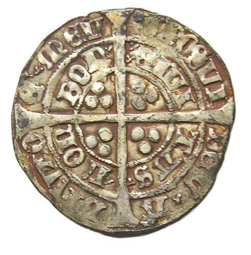 Tudor King Henry VII Silver Groat London type IIIc