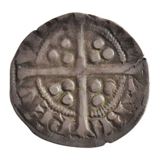 Medieval England King Edward Silver Penny Berwick class 1a