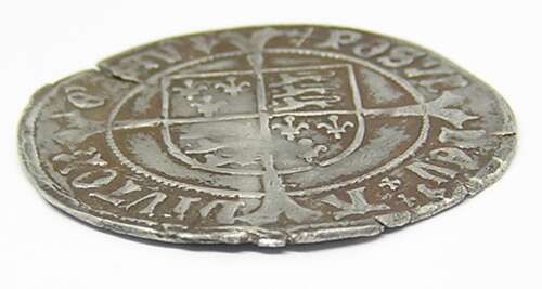 Tudor King Henry VII Silver Groat London Profile Issue mm cross-crosslet
