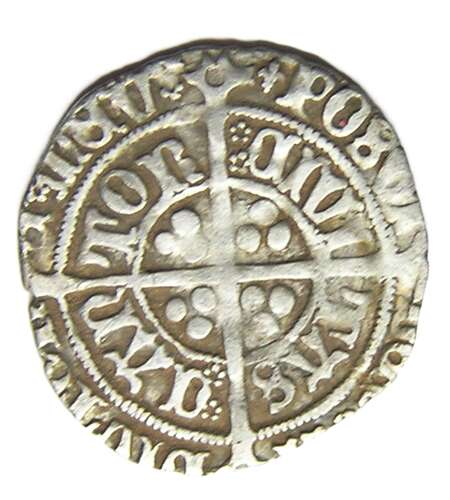 King Henry VII Silver Halfgroat King and Archbishop Morton Canterbury