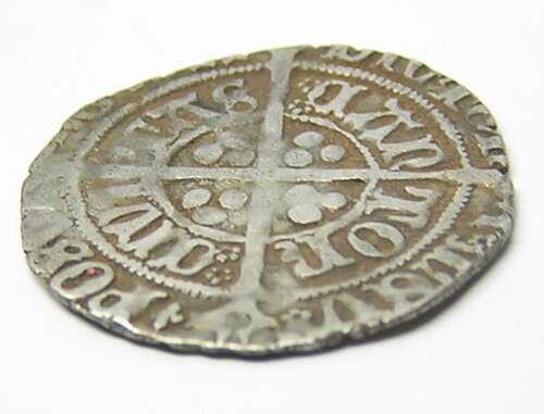 King Henry VII Silver Halfgroat King and Archbishop Morton Canterbury